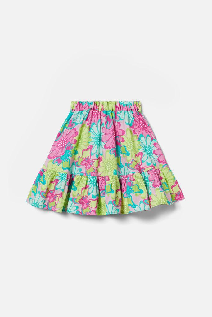 Wild Flowers Kids Skirt