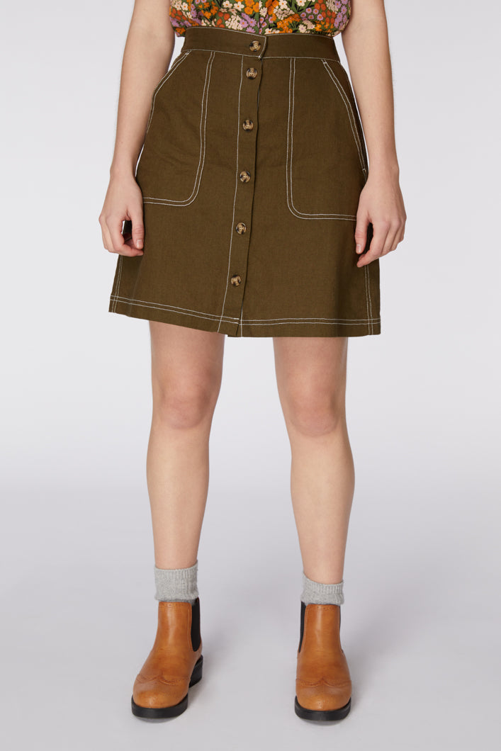 Carter's gold skirt sale