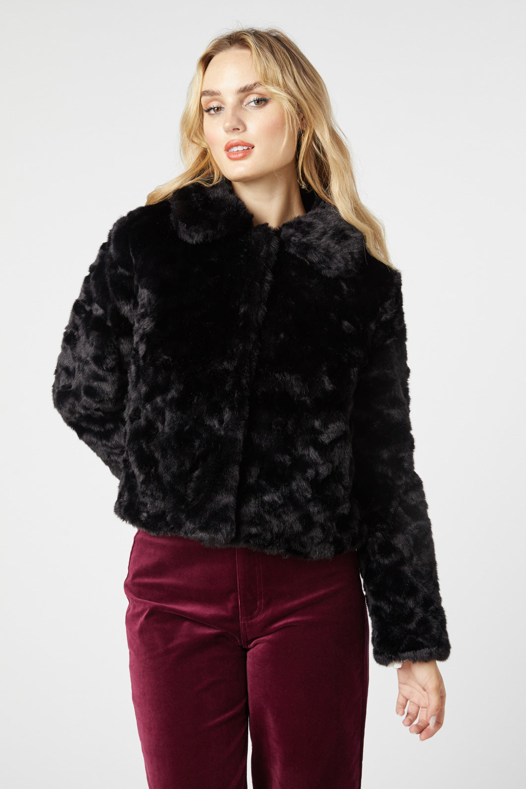 Zoey Faux Fur Jacket – Penelope The Label