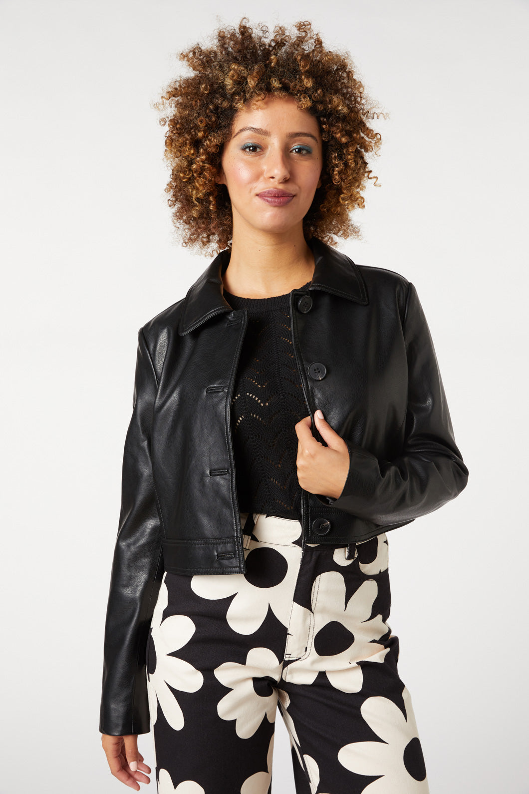 Cassidy Pleather Jacket – Princess Highway - Main Image