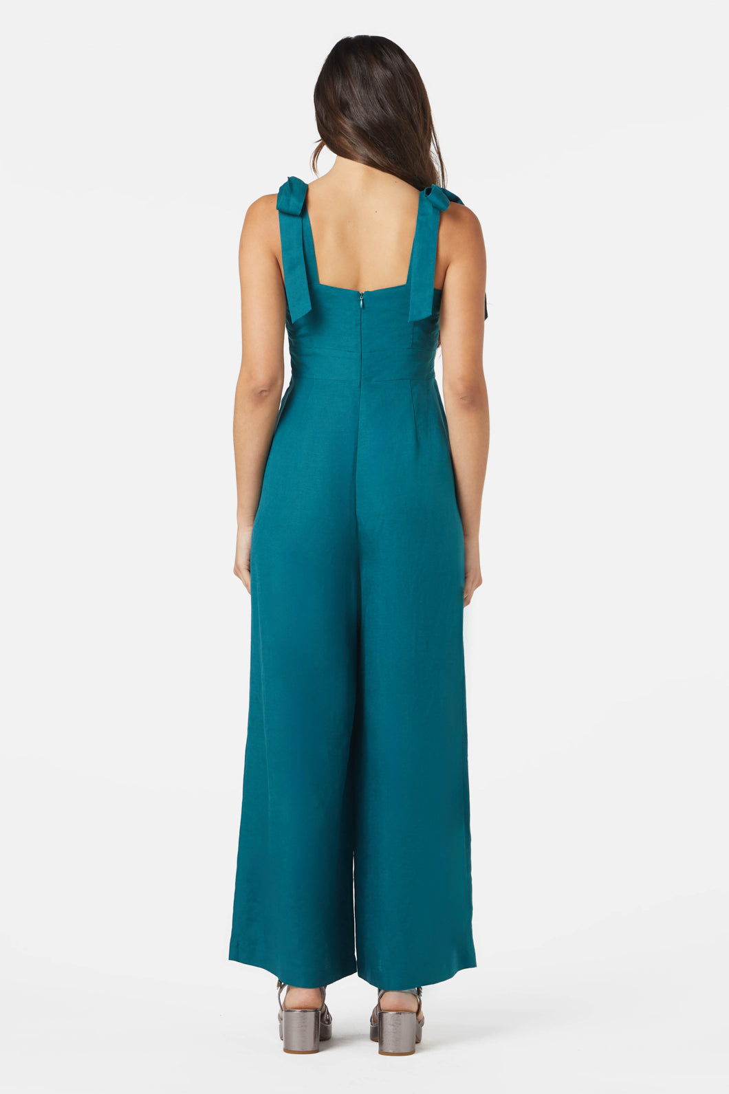 Teal 2024 jumpsuit dress