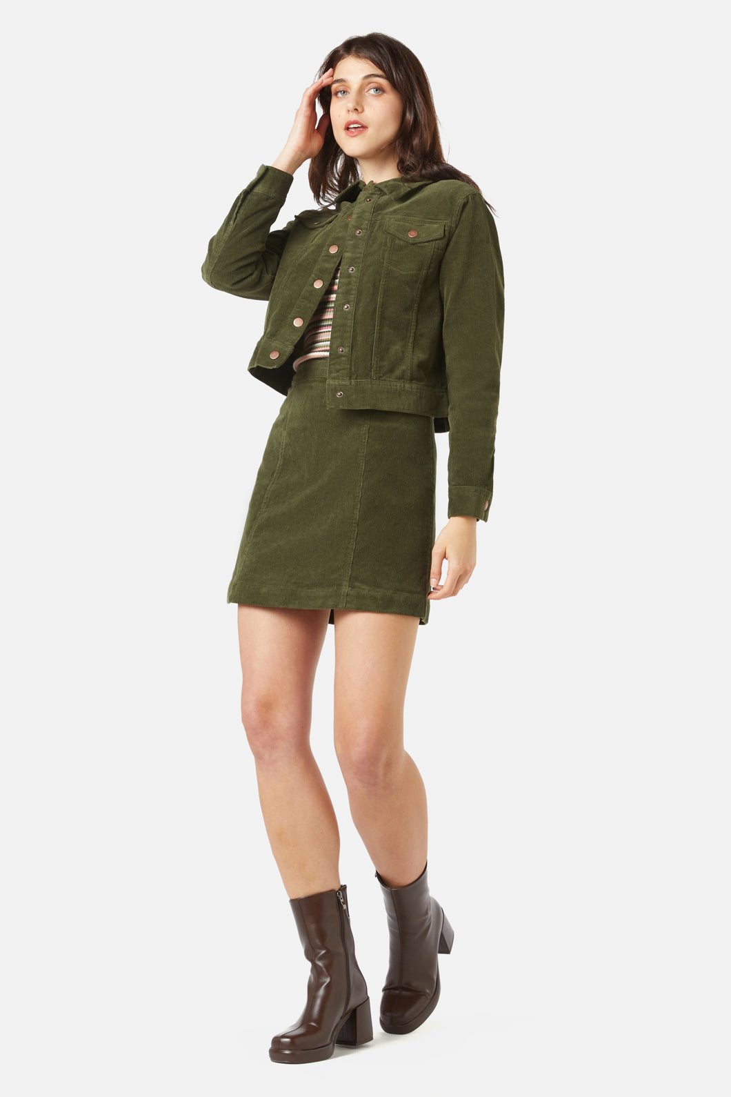 ジャケット・アウター Shinzone CORDUROY JACKET / SKIRT Shinzone CORDUROY JACKET / SKIRT