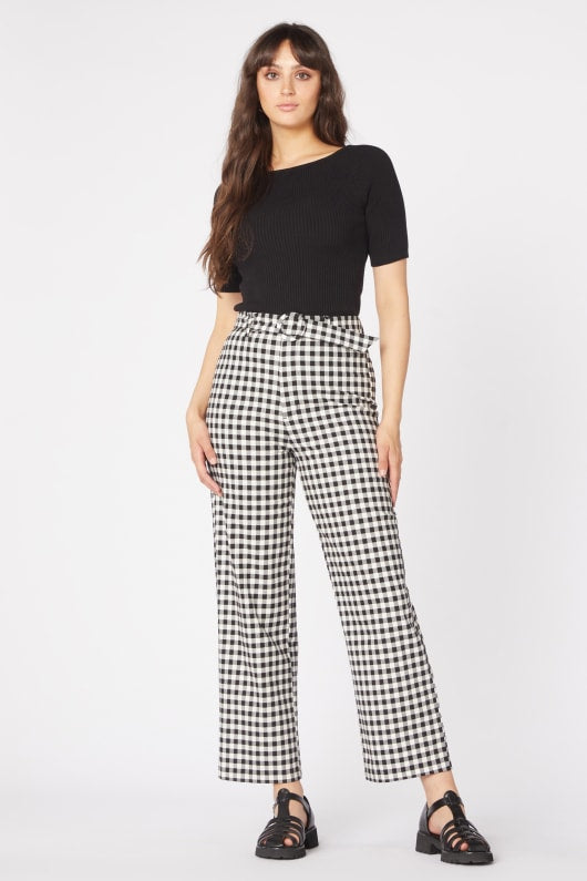 Claire Gingham Pant