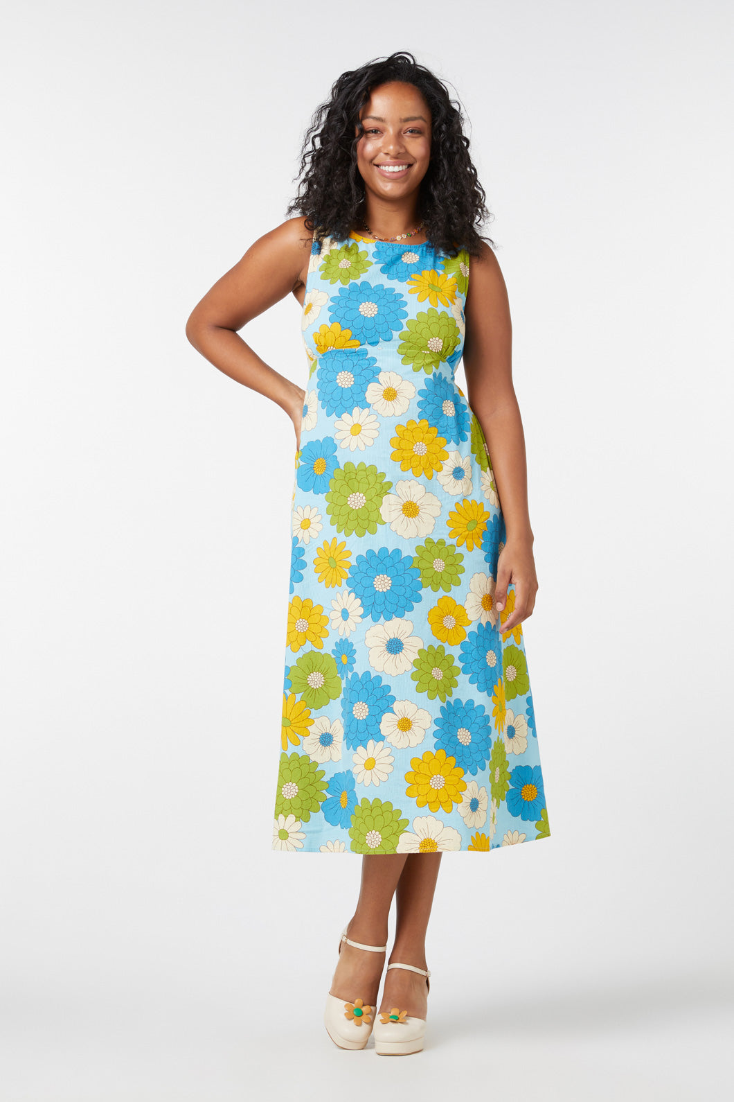 princess highway midi dress Susan Floral Midi Dress – Princess Highway