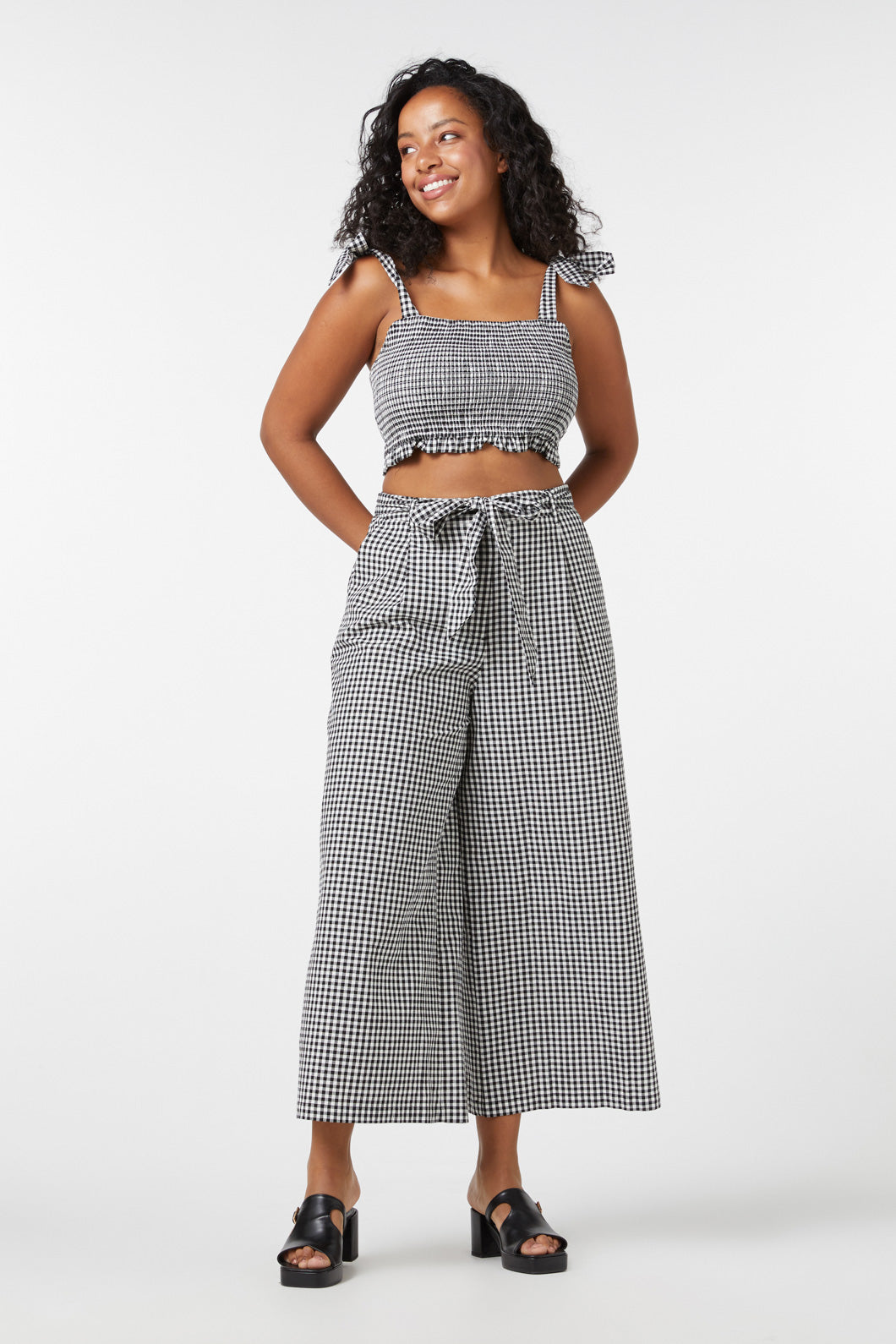 Clarissa Houndstooth Pant – Princess Highway